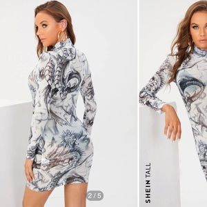 Shein Dragon Dress